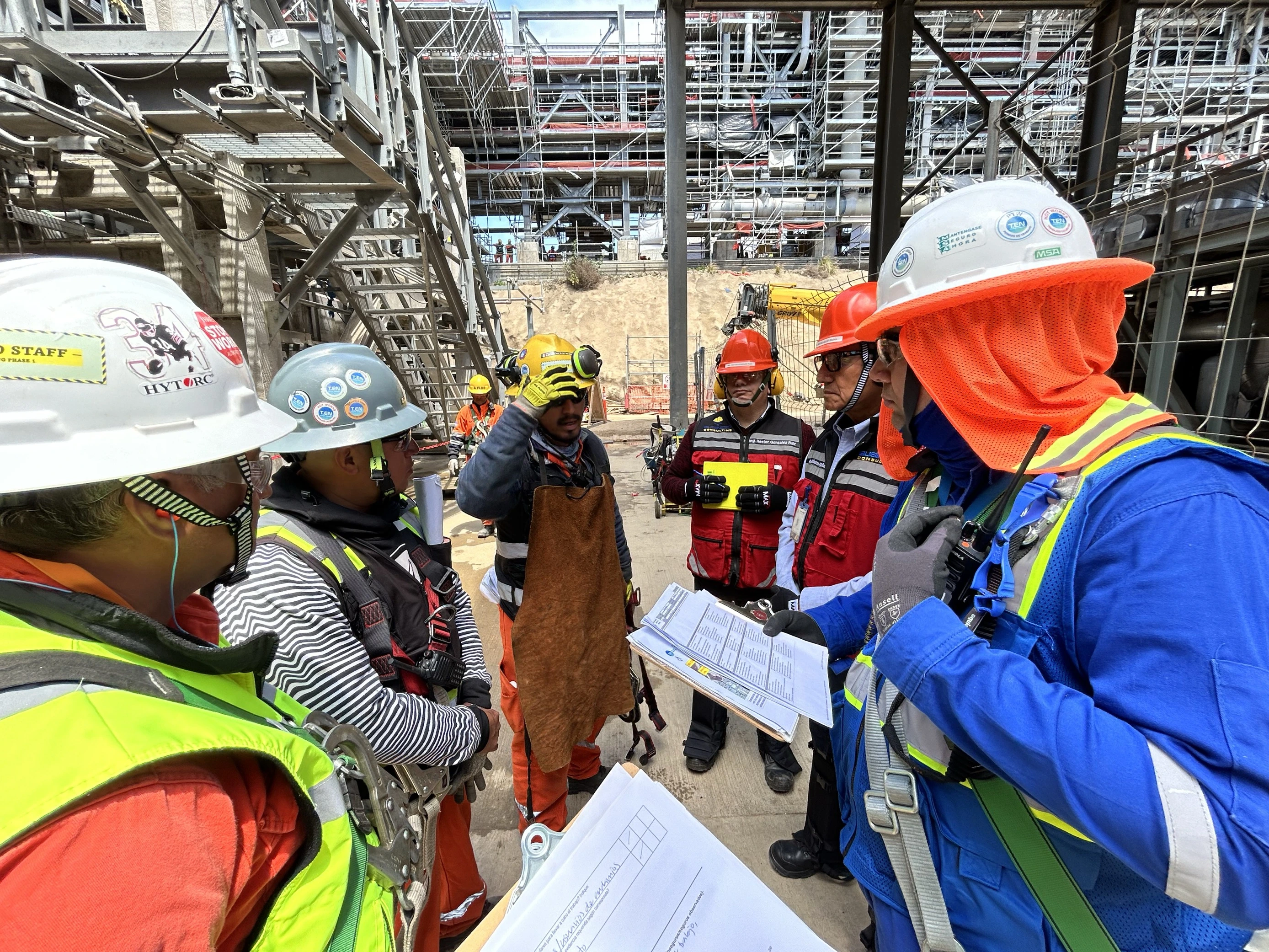 Equipo de trabajo profesional