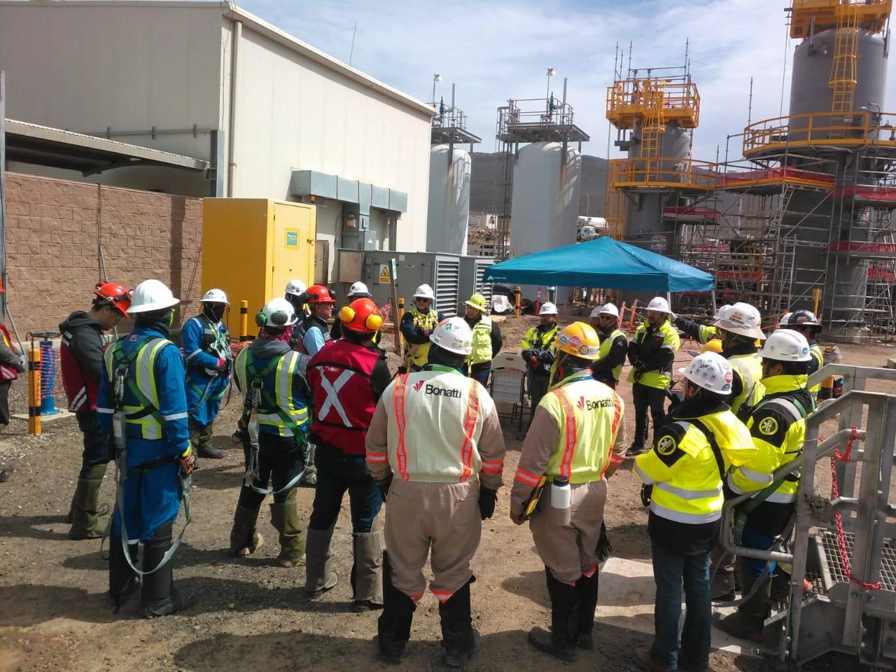 Equipo Business Consulting en campo